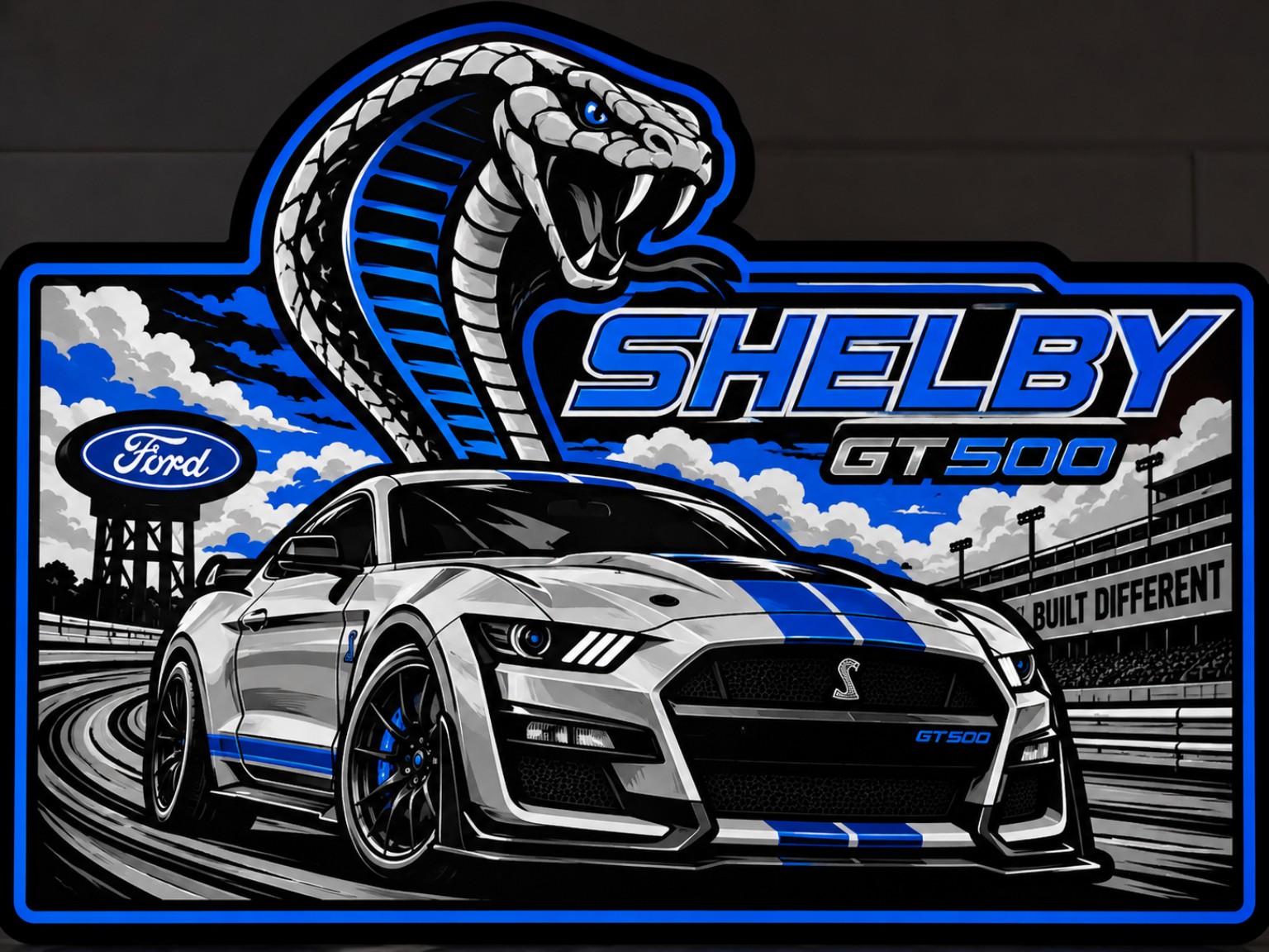 Shelby custom light box