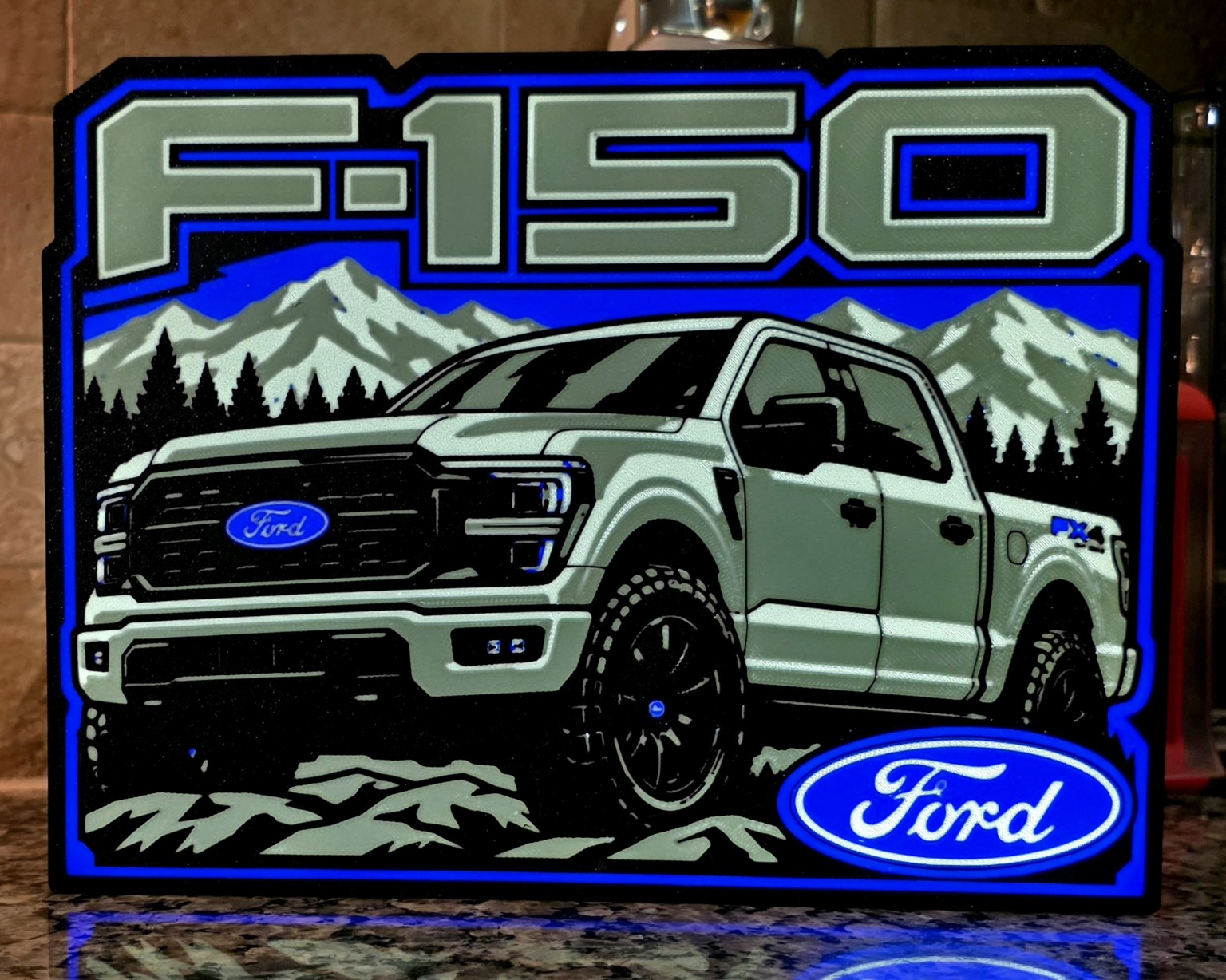 Ford F-150 custom light box